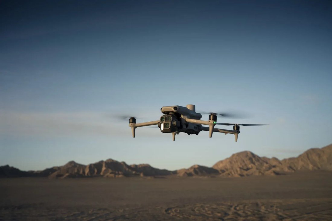 Inspection visuelle par drone — illustration